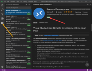 vscode develop